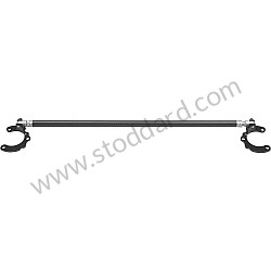 PORSCHE&reg; 997/BOXSTER SUSPENSION, STRUT BRACE, REAR, CARBON FIBER, WELTMEISTER, 2005-20...  (99A000575454)