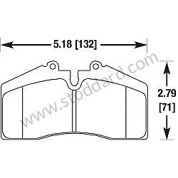 HAWK PERFORMANCE 9012 BLUE BRAKE PADS  (99A000575477)