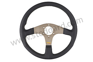 PORSCHE&reg; STEERING WHEEL, MOMO, TUNER, 350MM, 1948-2014  (99A000575561)