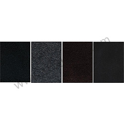 BLACK PLUSH CARPET KIT  (99A000575575)