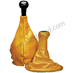 BEIGE LEATHER COVERING FOR GEAR LEVER KNOB  (99A000575621)