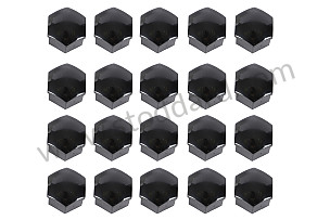 LUG BOLT CAPS, BLACK  BLACK / BLACK (99A000575641)