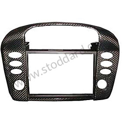 PORSCHE&reg; 996 CARBON FIBER MIDDLE VENT COVER, W/NAVIGATION,1998-2004  (99A000575644)