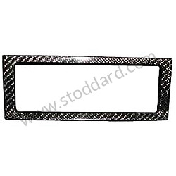 PORSCHE&reg; 996 CARBON FIBER A/C COVER, W/RADIO, W/O NAVIGATION, 1998-2004  (99A000575646)