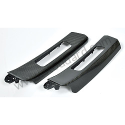 PORSCHE&reg; 996 INTERIOR, B-PILLAR SET, CARBON FIBER, 1999  (99A000575649)
