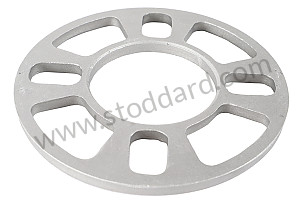 PORSCHE&reg; WELTMEISTER ECONOMICAL 5/16" WHEEL SPACERS, 1976-1983  (99A000575787)