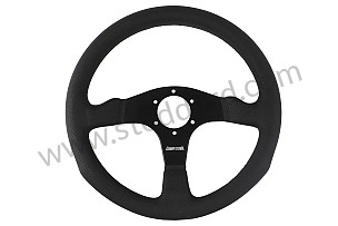 1948-2018 PORSCHE&reg; MOMO 350MM COMPETITION STEERING WHEEL  (99A000575923)