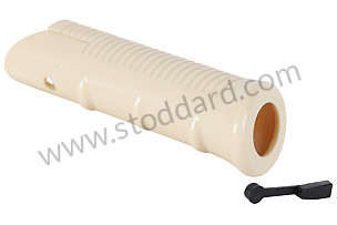 PARKING BRAKE HANDLE, IVORY, FOR PORSCHE&reg; 914, 911, 912, & 930, 1965-1989 IVORY / IVORY (99A000576082)