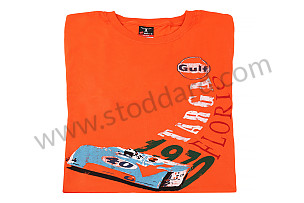 GULF RACING 1970 TARGA FLORIO T SHIRT, ORANGE  (99A000576298)