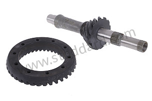 RING GEAR AND PINION SHAFT 12/37 RATIO (087409143K)