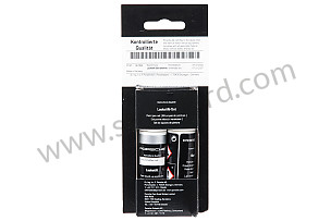 PAINT PEN SET DOLOMITE SILVER METALLIC  (91109593323M7P)