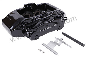 BRAKE CALIPER W/O PADS FRONT LEFT (99635142501)