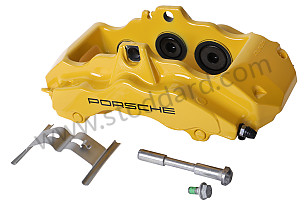 FIXED CALLIPER RIGHT / OPTION: CERAMIC BRAKE (PCCB) (Option code: I450) (99635143231)