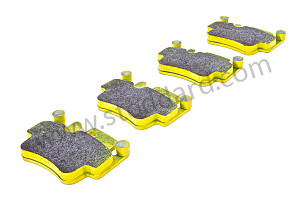 BRAKE PADS (SET OF 4)  (99635294890)