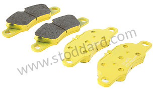 PAGID YELLOW FRONT BRAKE PAD  (99A000593365)