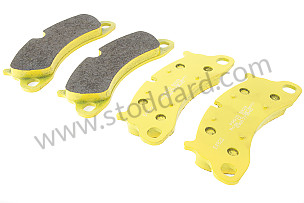 PAGID YELLOW FRONT BRAKE PAD  (99A000593366)