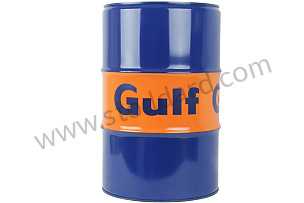 DECORATIVE 60 L GULF DRUM ( ATTENTION, BASE WITH HOLE TO AVOID PUTTING PRODUCTS INSIDE) BEARS TRACES OF STORAGE BECAUSE IT IS AN INDUSTRIAL PRODUCT  (99A000593386)