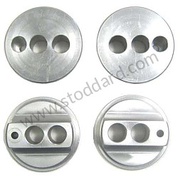 996 BOXSTER SUSPENSION, A-ARM THRUST RING, LOWER, (2 NEEDED PER ARM) FRONT OR REAR VERSION WITH ADJUSTER WHEEL  (99A000593394)