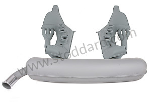 COMPLETE EXHAUST KIT AS ORIGINALLY FITTED  (99A000594539)