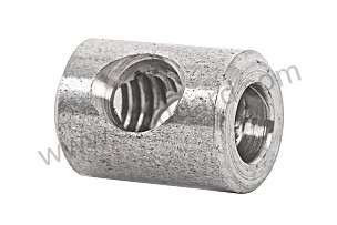 Cable Connector / End For Accelerator Cable To Carburetor Linkage.  (111129921)