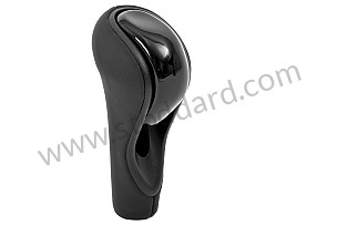 GEARSHIFT KNOB black / black (EKQ) / OPTION: STANDARD PACKAGE (Option code: M016) (99642606905EKQ)