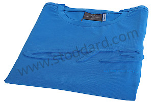 MEN'S T-SHIRT BLUE  (WAP81000M0MGT3)