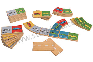 Porsche Drivers Selection Multi-Color Domino 28 Piece Set  (WAP0400030NDOM)