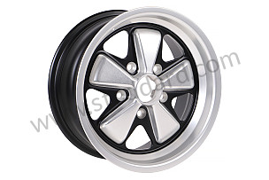 ORIGINAL FUCHS WHEELS 15 X 7J ET 23.3 MM / 15 X 7 INCHES (99A000610487)