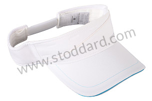 UNISEX SPORTS VISOR - WHITE  (WAP5410020M0SP)
