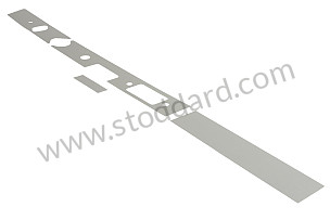 CHROME PLATED LOWER KIT FOR INSTRUMENT PANEL hauteur cache cendrier 25mm (99A000612213)