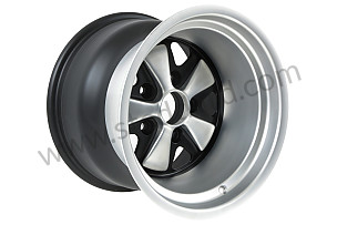 WHEEL, 11 X 15, BLACK, WITH TUV HOMOLOGATION ET -27 MM / ANODIZED / ANODIZED / 11 x 15 INCHES (99A000612233)