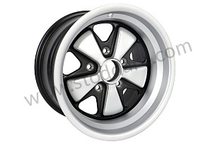 WHEEL, 9 X 15, WITH TUV HOMOLOGATION ET 15 MM / ANODIZED / ANODIZED / 9 x 15  INCHES (99A000612235)