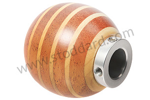 917 Shift knob, Poly coated satin with silver collar  (SIC424917PSS)