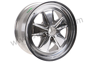 WHEEL, 8 X 17, FULLY POLISHED, WITH TUV HOMOLOGATION ET 10.6 MM / POLISHED / POLISHED / 8 x 17 INCHES (99A000614174)