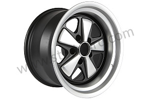 WHEEL, 10 X 17, BLACK, WITH TUV HOMOLOGATION ET -27 MM / ANODIZED / ANODIZED / 10 X 17 INCHES (99A000614181)