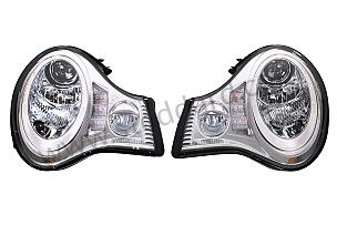 XENON FRONT HEADLIGHT KIT WITH CIRCLE OF LEDS AROUND THE HEADLIGHT XENON HEADLIGHT WITH CIRCLE OF LEDS AROUND THE HEADLIGHT / CHROME BACKGROUND (99A000616176)