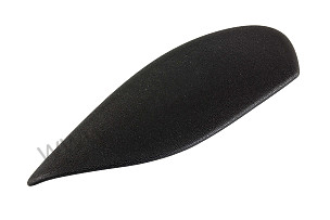COVER Left-hand drive / black / black (A18) / IMITATION LEATHER / LEFT / OPTION: CENTER CONSOLE FRONT (Option code: M581) (99655208705A18)