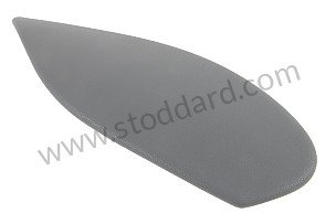 COVER Left-hand drive / graphite grey / graphite grey (C18) / IMITATION LEATHER / LEFT / OPTION: CENTER CONSOLE FRONT (Option code: M581) (99655208705C18)