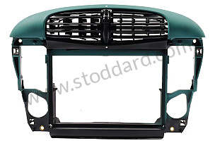SUPPORT FRAME Left-hand drive / jade green / jade green (J33) / OPTION: INFO/NAVIGATION SYSTEM (Option code: M662) (99655213105J33)