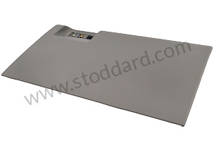 GLOVE BOX COVER Left-hand drive / graphite grey / graphite grey (C51) / LEATHER (99655213301C51)