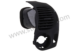 SIDE VENT Left-hand drive / black / black (A03) / Lacquer / RIGHT (99655222805A03)