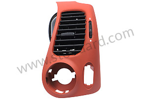 SIDE VENT Left-hand drive / boxster red / boxster red (M33) / Lacquer / RIGHT (99655222805M33)