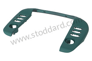 TRIM FOR SWITCH Left-hand drive / jade green / jade green (J33) / Lacquer (99655223306J33)