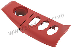 TRIM FOR SWITCH Left-hand drive / boxster red / boxster red (M33) / RIGHT (99655223404M33)