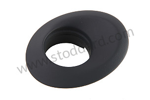 Ignition Switch Cover, Black For 996 And 986 Boxster black / black (A03) / Lacquer (99655223503A03)
