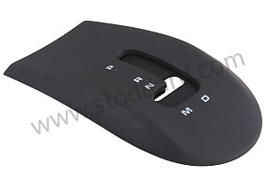 COVER Left-hand drive / black / black (EBO) / OPTION: TREND PACKAGE (Option code: M011), OPTION: STANDARD PACKAGE (Option code: M016) (99655225701EBO)
