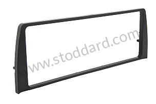 A/C Panel Trim Piece Left-hand drive / black / black (01C) / OPTION: INFO/NAVIGATION SYSTEM (Option code: M662) (9965523390001C)