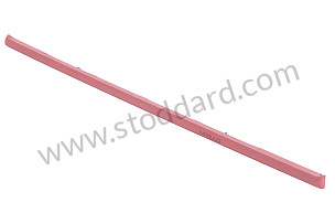 MOULDING Left-hand drive / boxster red / boxster red (M33) / Lacquer / RIGHT (99655238503M33)
