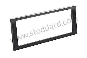 Air Conditioning HVAC Panel Trim Left-hand drive / black / black (01C) (9965526770001C)