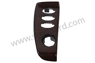 TRIM FOR SWITCH Left-hand drive / WOOD / LEFT / OPTION: DARK MAPLE BURL SURROUND (Option code: IXKS) (99655296706)
